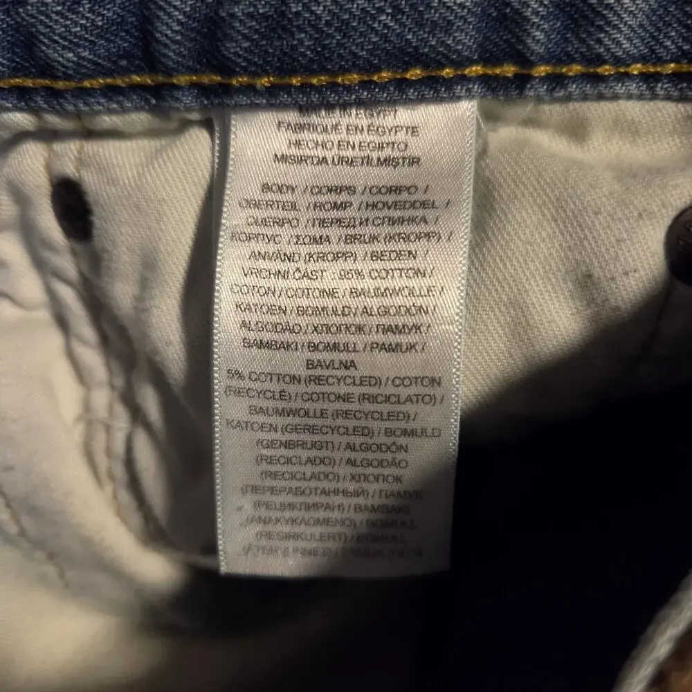 Polo Ralph Lauren Mens Varick Slim Straight Distressed Embroidered Patched Jeans